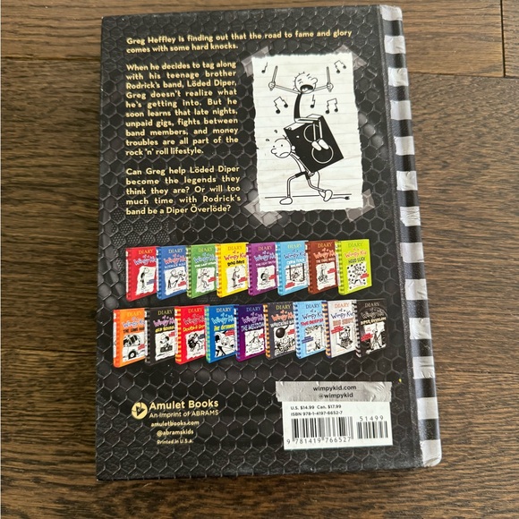 Diary of a wimpy kid - Diaper Overload hard cover book - Picture 2 of 2